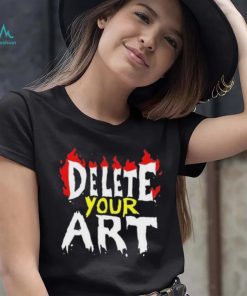 Drawfee Show Delete Your Art Shirt