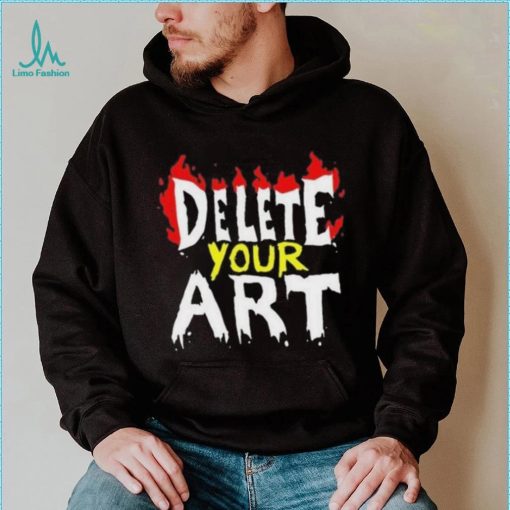 Drawfee Show Delete Your Art Shirt