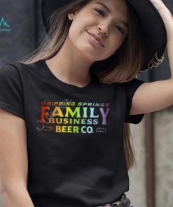 Dripping Springs Family Business Beer Co Rainbow Shirt Jensen Ackles shirt