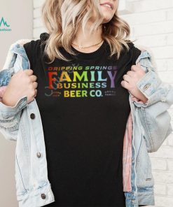 Dripping Springs Family Business Beer Co Rainbow Shirt Jensen Ackles shirt