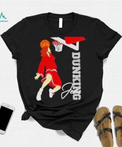 Dunking Jesus Play Basketball Shirt