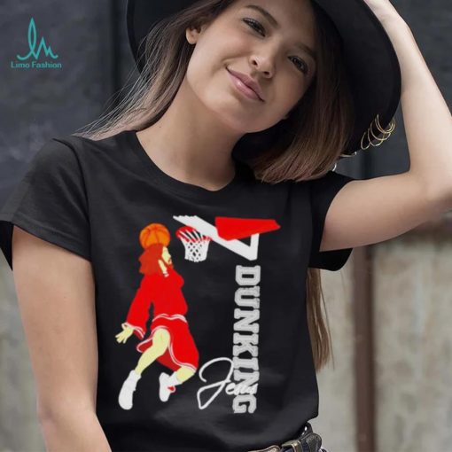 Dunking Jesus Play Basketball Shirt