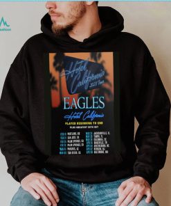 Eagles Hotel California 2023 Tour Schesdule shirt
