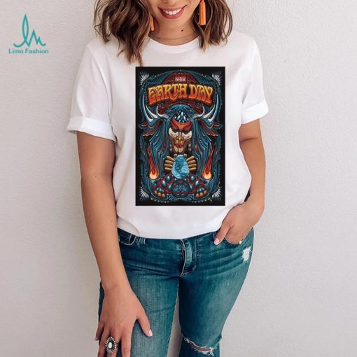 Earth day poster t shirt