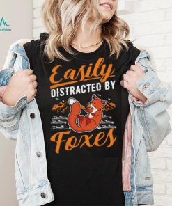 Easily Distracted By Foxes Fox Mountain T Shirt