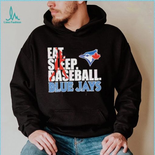 Eat Sleep Baseball Blue Jays T Shirt