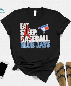 Eat Sleep Baseball Blue Jays T Shirt