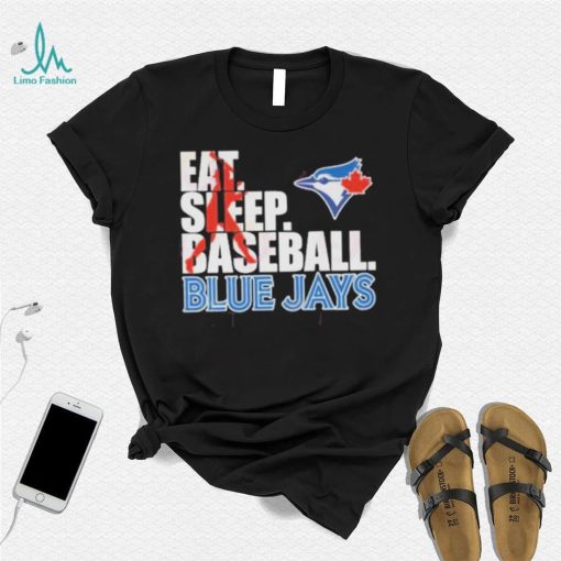 Eat Sleep Baseball Blue Jays T Shirt