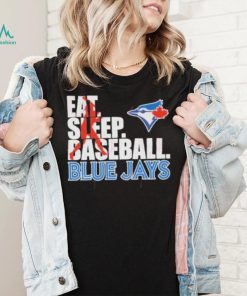 Eat Sleep Baseball Blue Jays T Shirt