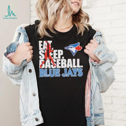 Eat Sleep Baseball Blue Jays T Shirt