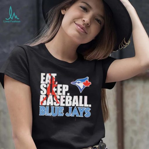 Eat Sleep Baseball Blue Jays T Shirt