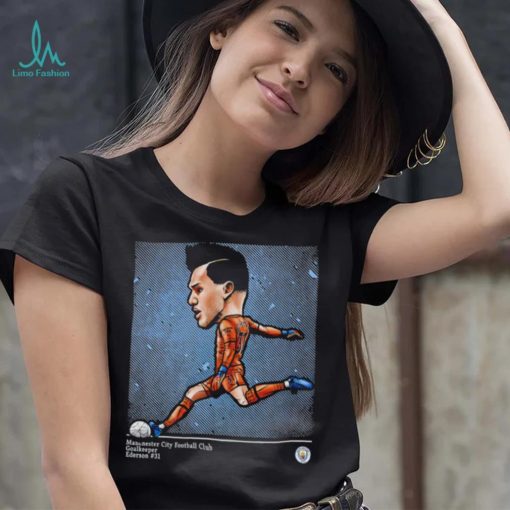 Ederson Manchester City Cartoon 2023 shirt