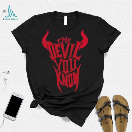 Edge The Devil You Know T Shirt