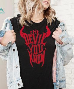 Edge The Devil You Know T Shirt