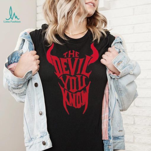 Edge The Devil You Know T Shirt