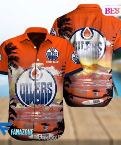 Edmonton Oilers NHL Custom Hawaii Shirt