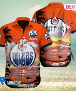 Edmonton Oilers NHL Custom Hawaii Shirt