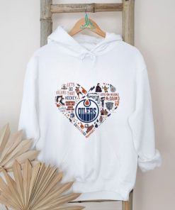 Edmonton Oilers Sport team heart shirt