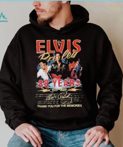 Elvis Presley 88 Years 1935 – 2023 Thank You For The Memories T Shirt