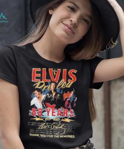 Elvis Presley 88 Years 1935 – 2023 Thank You For The Memories T Shirt