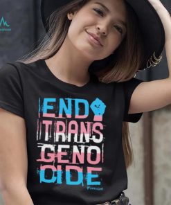 End trans genocide shirt