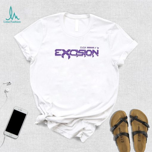 Excision offficial shop merch 2023 smoke signals white t shirt