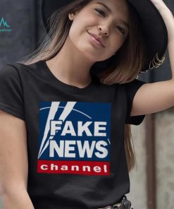 Fake News Channel Shirt Black shirt