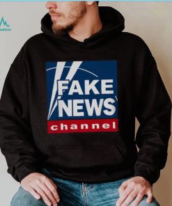 Fake News Channel Shirt Black shirt