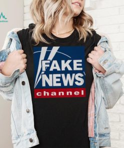 Fake News Channel Shirt Black shirt