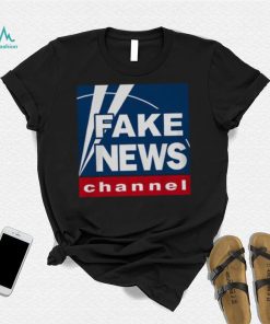 Fake News Channel Shirt Black shirt