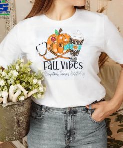 Fall Vibes And Occupational Therapy Assistant Life Pumpkin Leopard T Shirt1