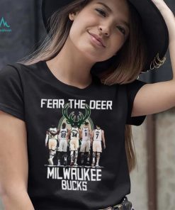 Fear The Deer Milwaukee Bucks T Shirt