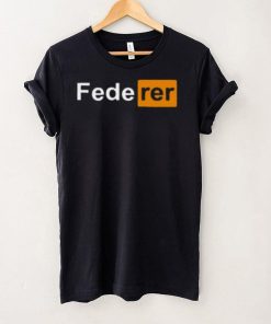 Federer Serve Forehand Backhand Drop Shot Chips Charge Sabr Tweener T Shirt