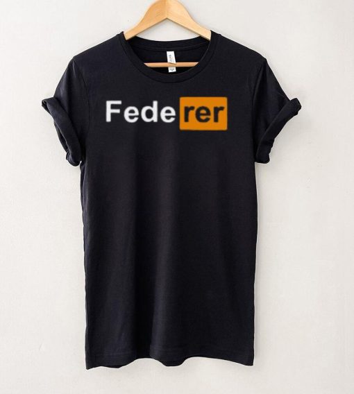 Federer Serve Forehand Backhand Drop Shot Chips Charge Sabr Tweener T Shirt