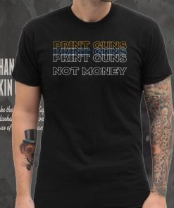 Fenix Ammunition print guns not money 2023 shirt