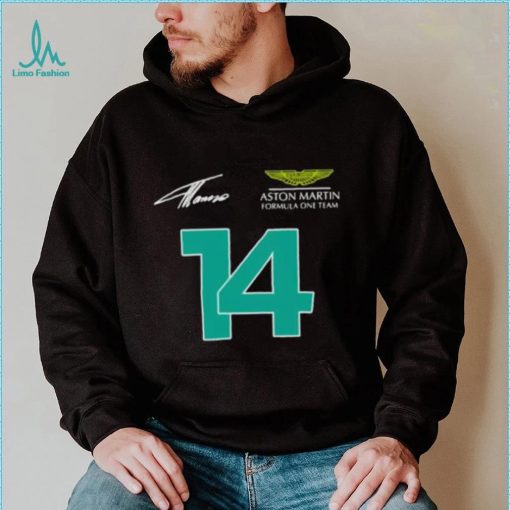 Fernando Alonso 14 Aston Martin F1 2023 Formula 1 shirt
