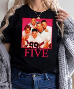 Five Boys band music shirt