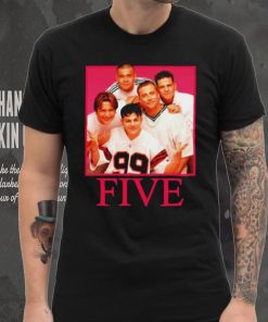 Five Boys band music shirt