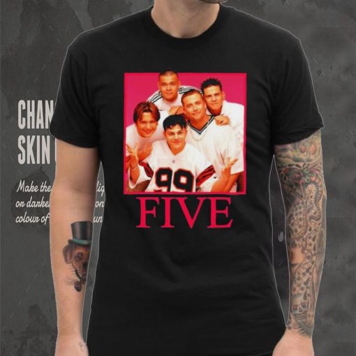 Five Boys band music shirt