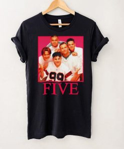 Five Boys band music shirt