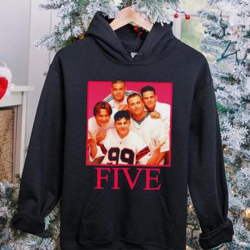 Five Boys band music shirt