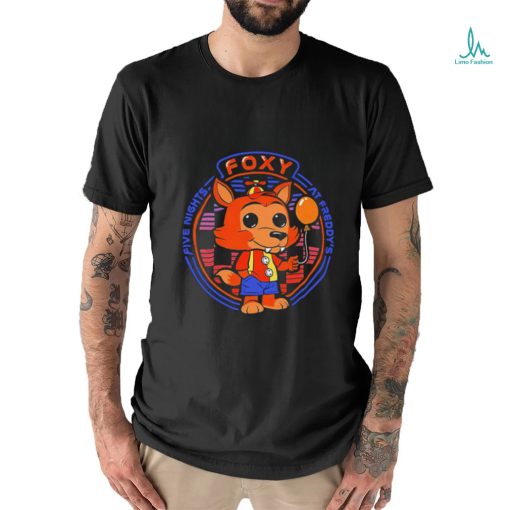 Five Nights at Freddy’s Balloon Foxy Flocked Pop vintage shirt