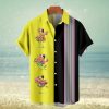 Hawaiian Beach Pattern Men’s Short Sleeve Shirt