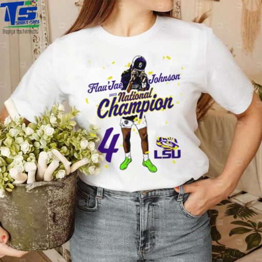 Flau’jae Johnson LSU 2023 Champion sport shirt