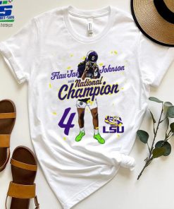 Flau’jae Johnson LSU 2023 Champion sport shirt