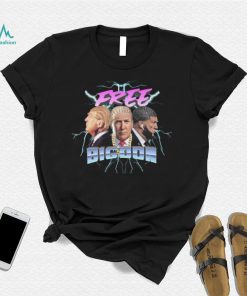 Fleccas free big don Trump 2023 logo t shirt