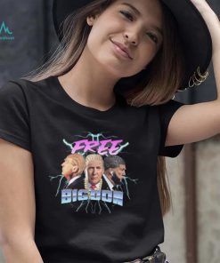 Fleccas free big don Trump 2023 logo t shirt