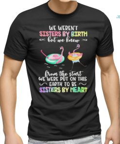 Flymingo Trouble Together We Weren’t Sisters By Birth But We Knew From The Start We Were Put On This Earth To Be Sisters By Heart Shirt