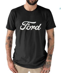 Frankie Muniz Wearing Ford shirt