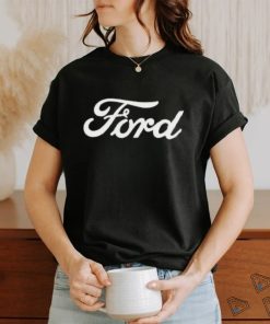 Frankie Muniz Wearing Ford shirt